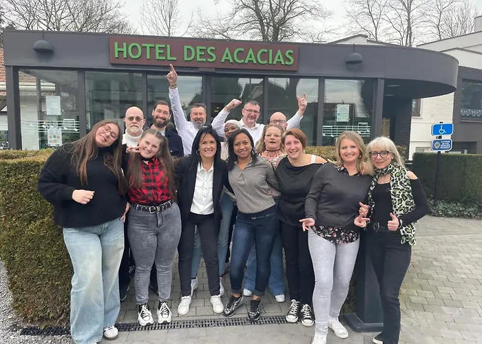 Logis Hotel Restaurant Des Acacias Lille Neuville En Ferrain photo
