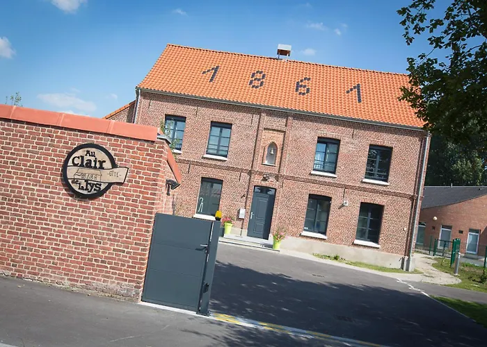 Au Clair De La Lys Villa Haverskerque photo