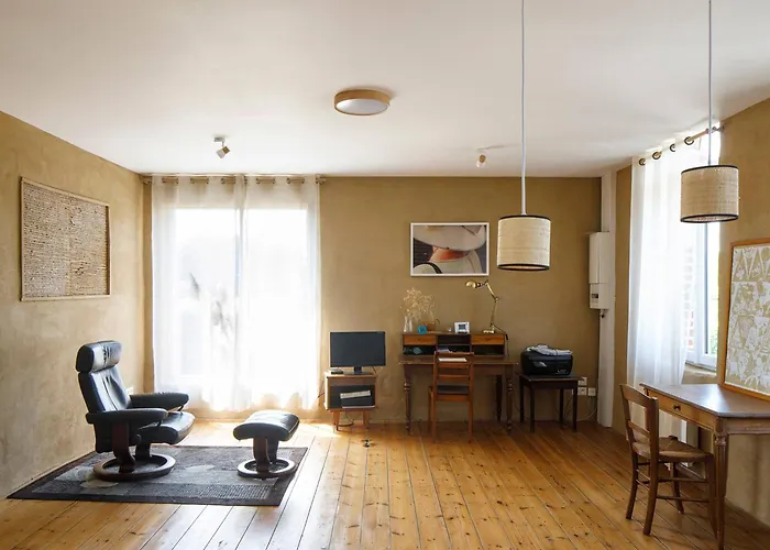 La Musette, Charme Et Histoire Du Nord, Parking Apartment Guesnain photo
